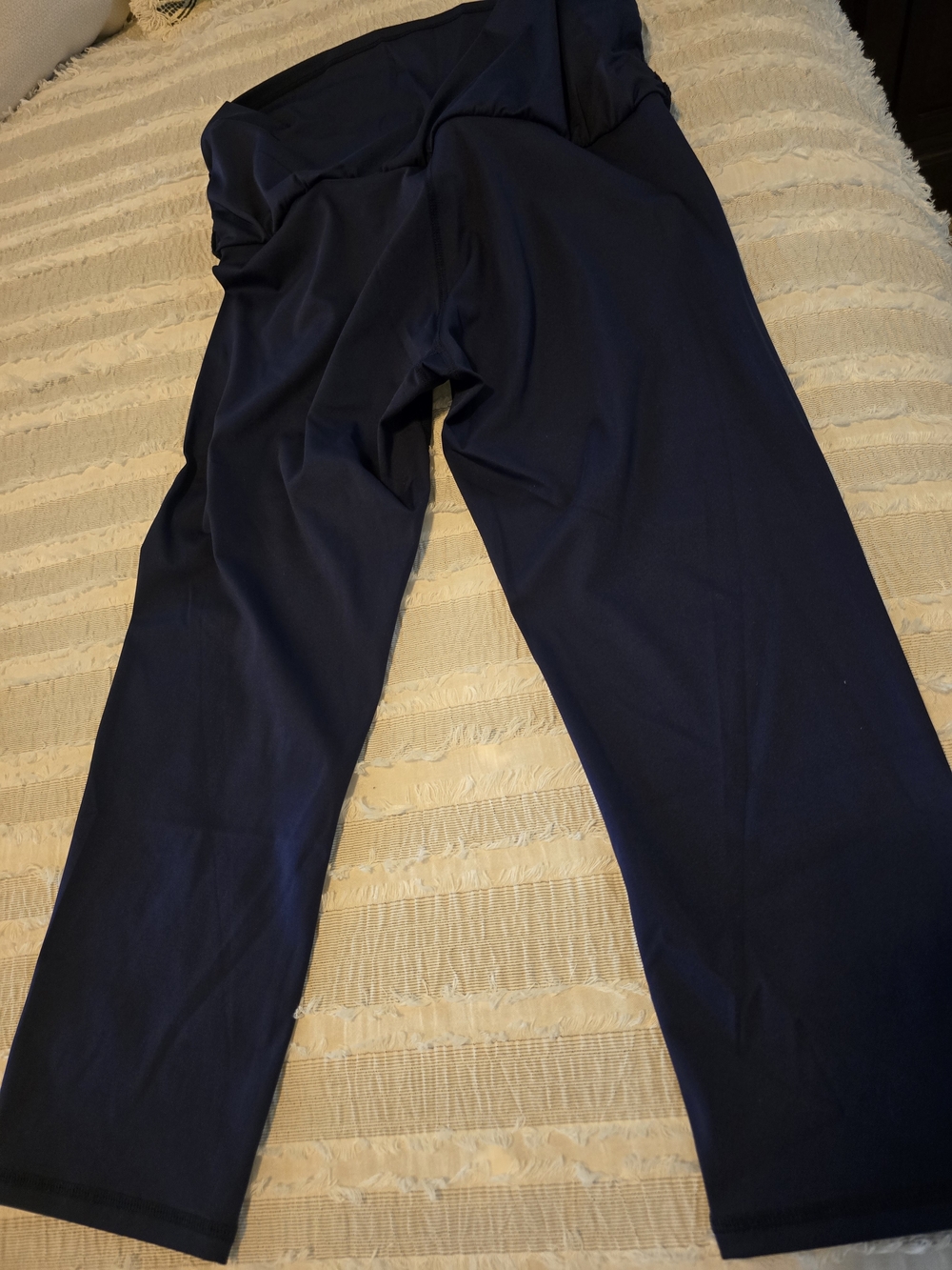 Navy Skirted Leggings - Picture 4 of 5